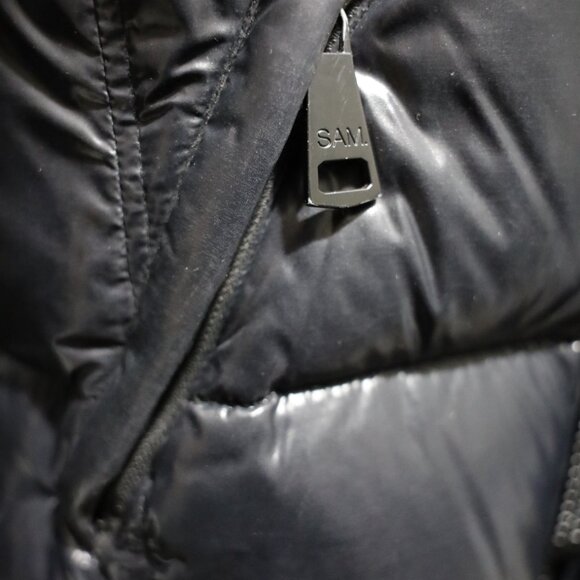 Women's SAM. Coat: Blake Fur-Trim Puffer Down Jacket - Picture 5 of 16